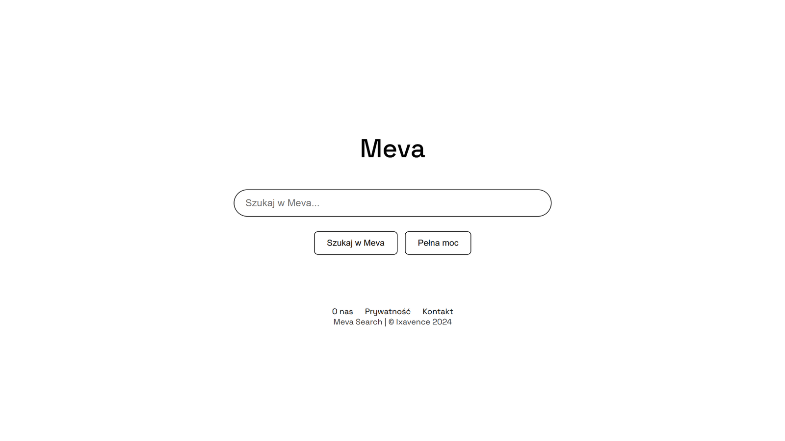 MevaSearch Prototype 2024 Interface